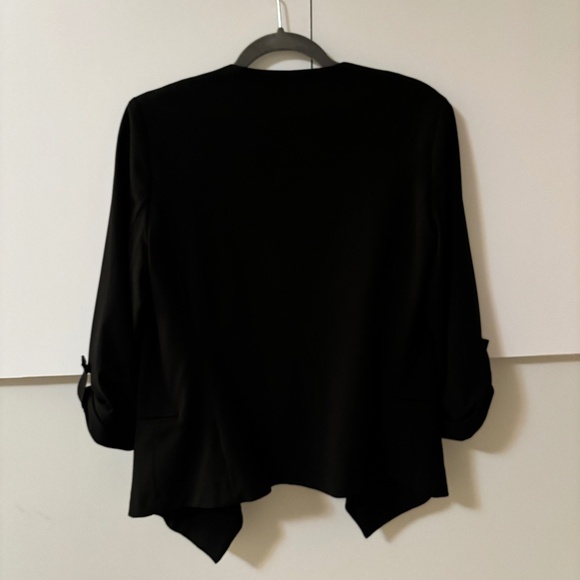 Ricki's Black Blazer with 3/4 Length Sleeves EUC - Picture 4 of 4